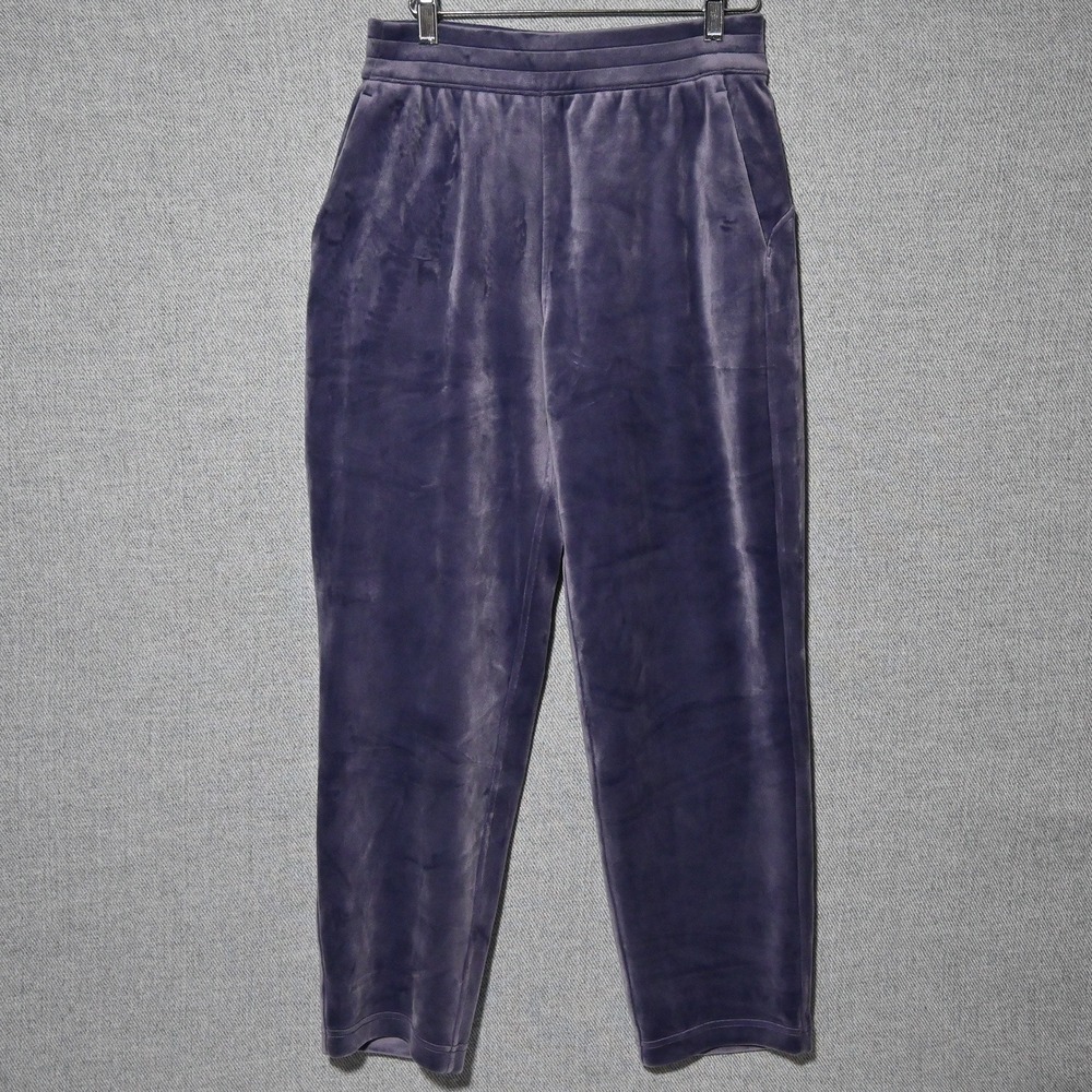Lululemon Velour Jogger Pants Womens Tapered Small Purple